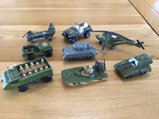 8 Vintage Military Matchbox Vehicles