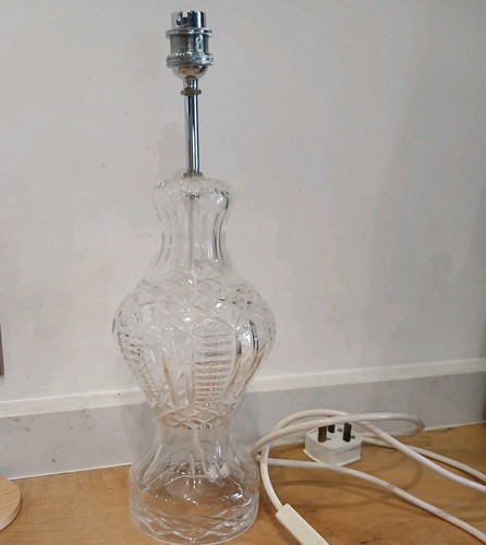 Tyrone crystal table lamp - tyrone, with