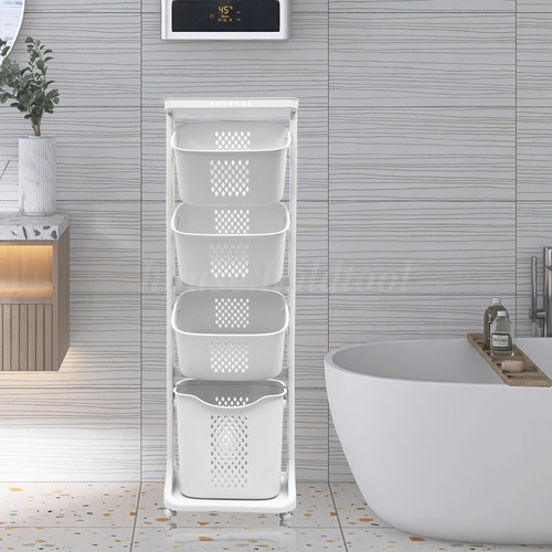 4tier laundry basket trolley - laundry,