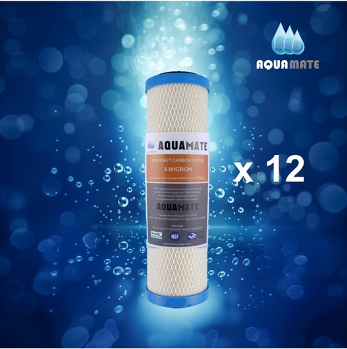 12x activated carbon - activated, block