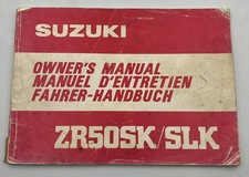 Suzuki ZR50SK/SLK Genuine 1981
