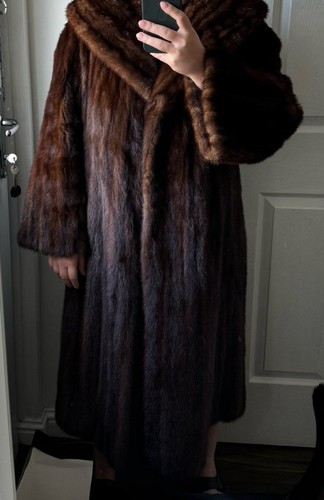 Vintage handmade natural mink - handmade,