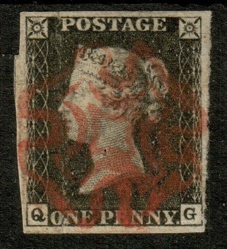 1840 penny - qv,