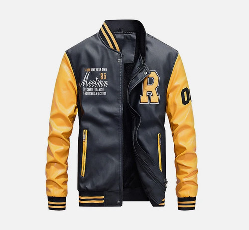 Men letterman jacket - letterman, vintage