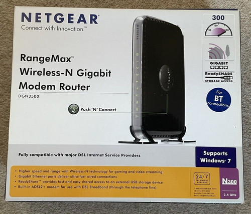 Netgear dgn3500 rangemax - dgn3500,
