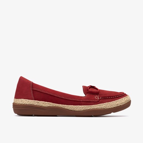 Clarks womens elaina milly red - womens,