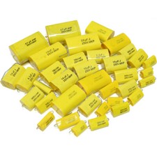 5PCS 250V 0.47uf-47uf Axial MKP HIFI Crossover Audio Capacitor UK