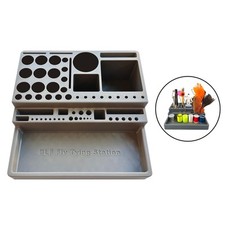 Fly Tying Fishing Kit Organizer Storage Holder Fishing Tools Organizer Equipment