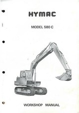 HYMAC CRAWLER EXCAVATOR - MODEL 580C WORKSHOP MANUAL