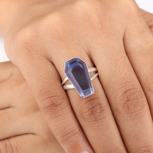 Natural tanzanite gemstone - tanzanite, 925