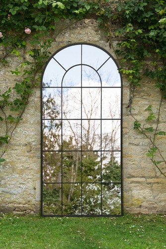 Garden large black framed - garden,