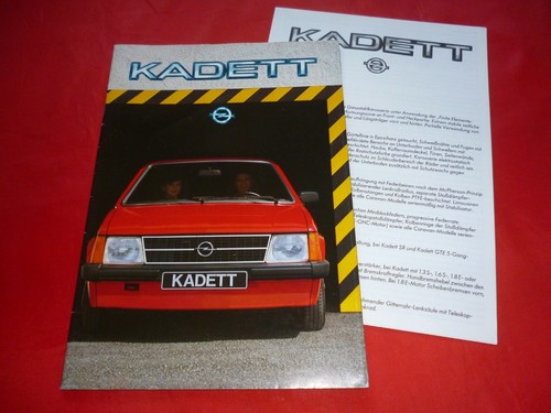 1984 opel kadett base - kadett, d