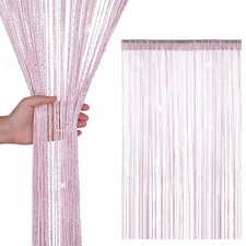 Beaded String Curtain Panels