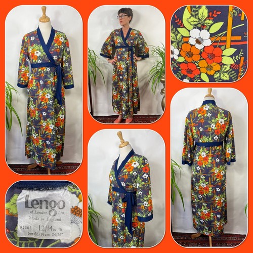 Vintage 1960s lengo - lengo, floral
