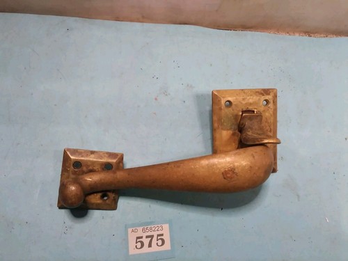 Antique brass gate - antique, door