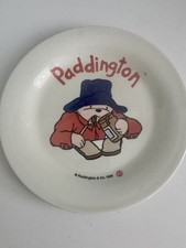 Paddington Bear Vintage 1998 Ceramic Staffordshire Tableware Plate