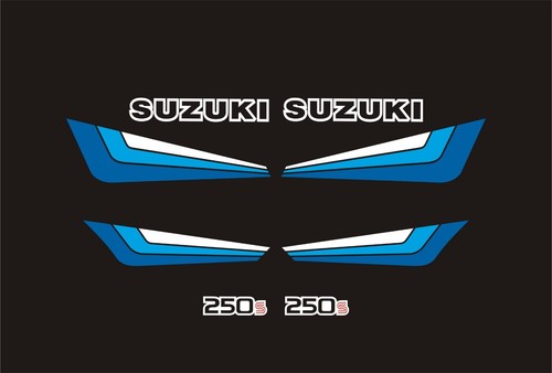 Suzuki dr250s decal kit - dr250s,