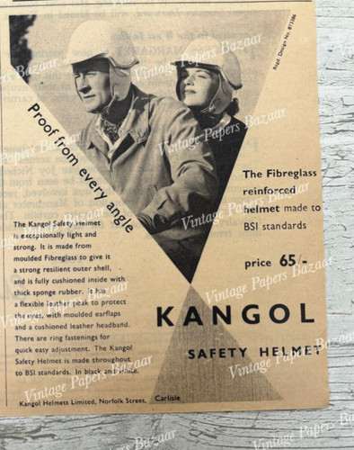Kangol fibreglass safety - kangol,