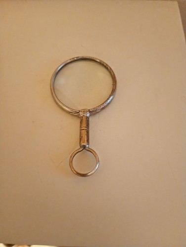Antique brass handheld - brass,