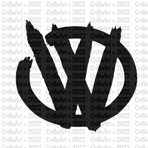 Vdub style sticker - vdub, decal