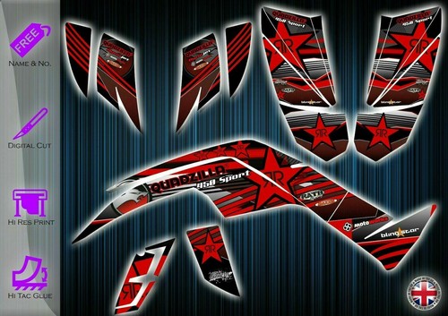 Quadzilla 450 sport - quadzilla, stickers