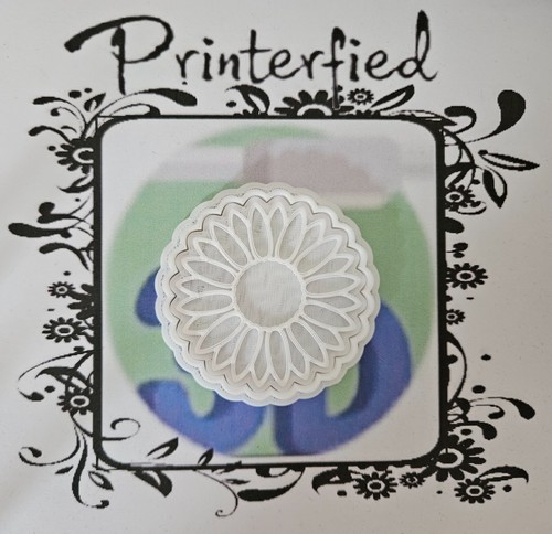 Sunflower cookie press - sunflower,