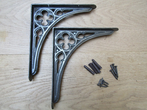 Shelf brackets wrought - wrought, iron