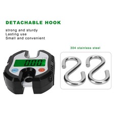 Hot 150KG Crane Scale LCD Digital Electronic Hook Hanging Weight For Sheep