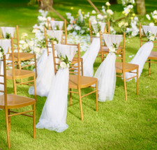 10/20/30PCS Chiffon Chair