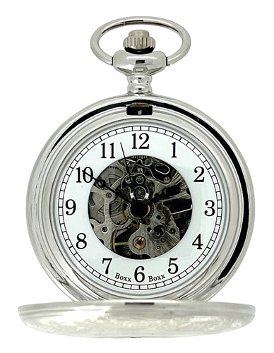 Double half hunter - half, silver