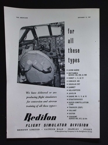 Original 1957 advert - original,