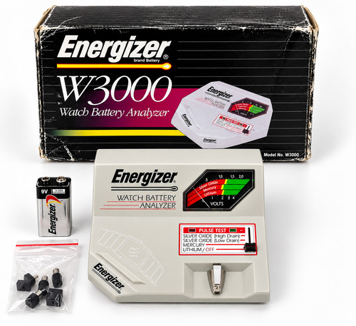 Vintage energizer w3000 watch - energizer,