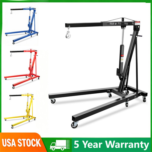 Portable engine hoist - t,