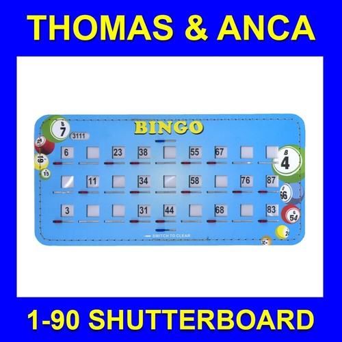 Bingo ticket shutterboards - bingo,