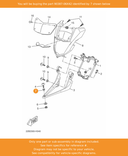 Yamaha collar 90387 - yamaha, collar,