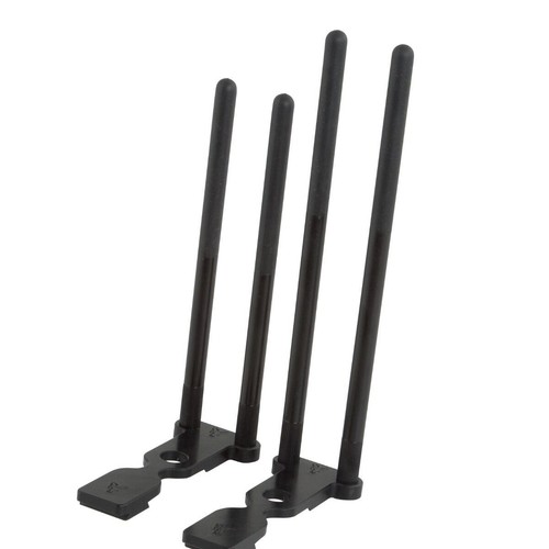 Fox black label swinger plate - label,
