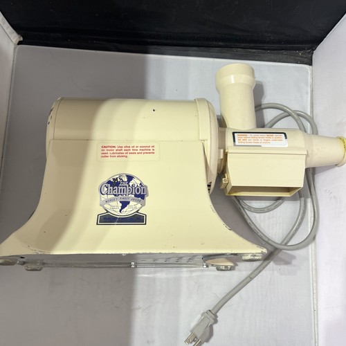 Champion juicer world s - champion,