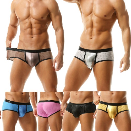Mens splicing mesh faux - mens,