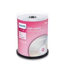 Philips DVD-R 4.7GB 16x Speed Recordable Discs