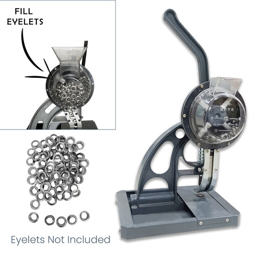 Eyelet machine 12mm grommet - eyelet,