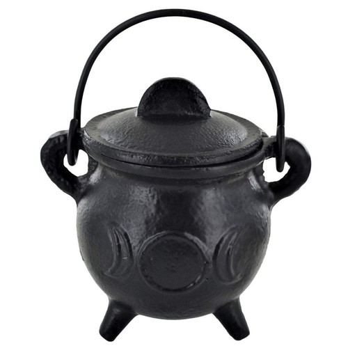 Cast iron small cauldron - cast,