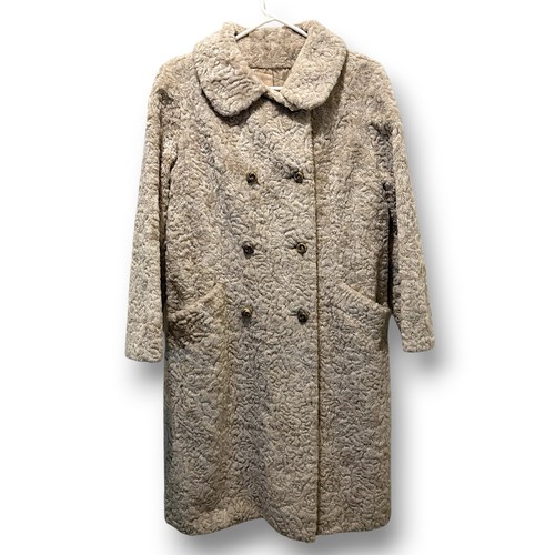 Vintage 1960s brown faux - vintage,