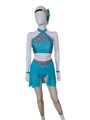 Teal blue purple freestyle - teal,