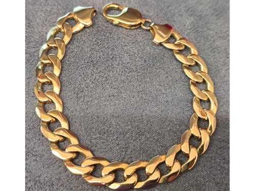 9ct yellow gold curb - 9ct,