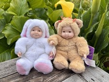 2 X Vintage Anne Geddes Baby
