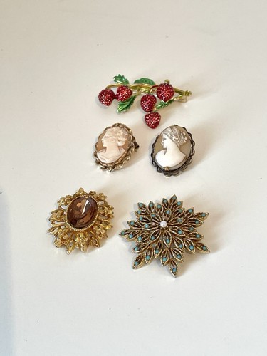 Beautiful brooches job - beautiful,