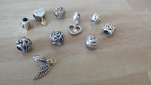 Pandora two tone silver and - pandora,