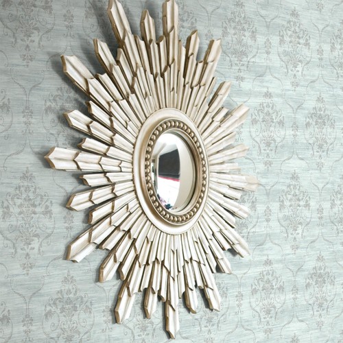 Duck egg damask wallpaper - duck,