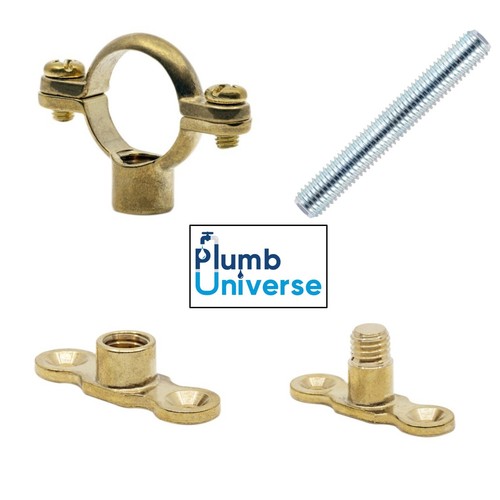 Brass munsen rings - pipe, clip