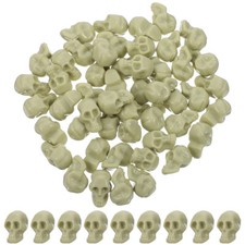  50 Pcs Skull Toy Child Halloween Small Toys Plastic Skulls Miniature